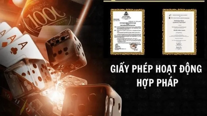 Giấy phép hoạt động hợp pháp