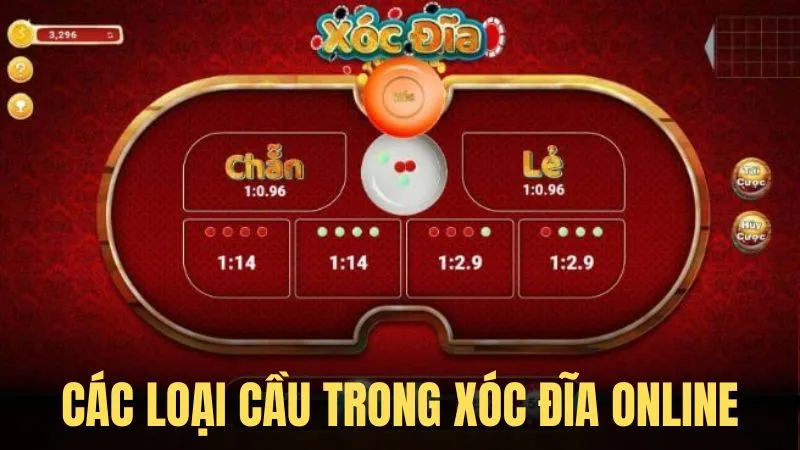 Các loại cầu trong xóc đĩa online